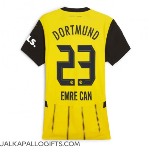 Borussia Dortmund Emre Can #23 Kotipaita Naiset 2024-25 Lyhythihainen